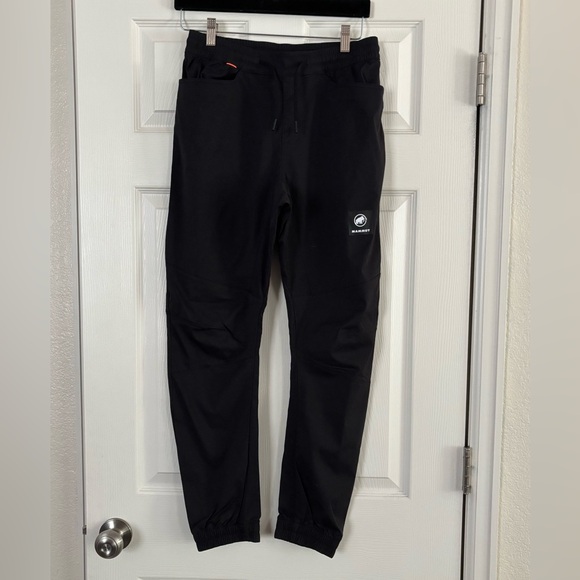 Mammut | Men's Massone Lightweight‎ Climbing Pants Black Sz 28 Short - Picture 1 of 8